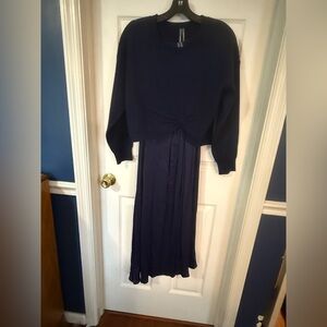 Anthropologie MP Twofer sweater and dress combo set NWT